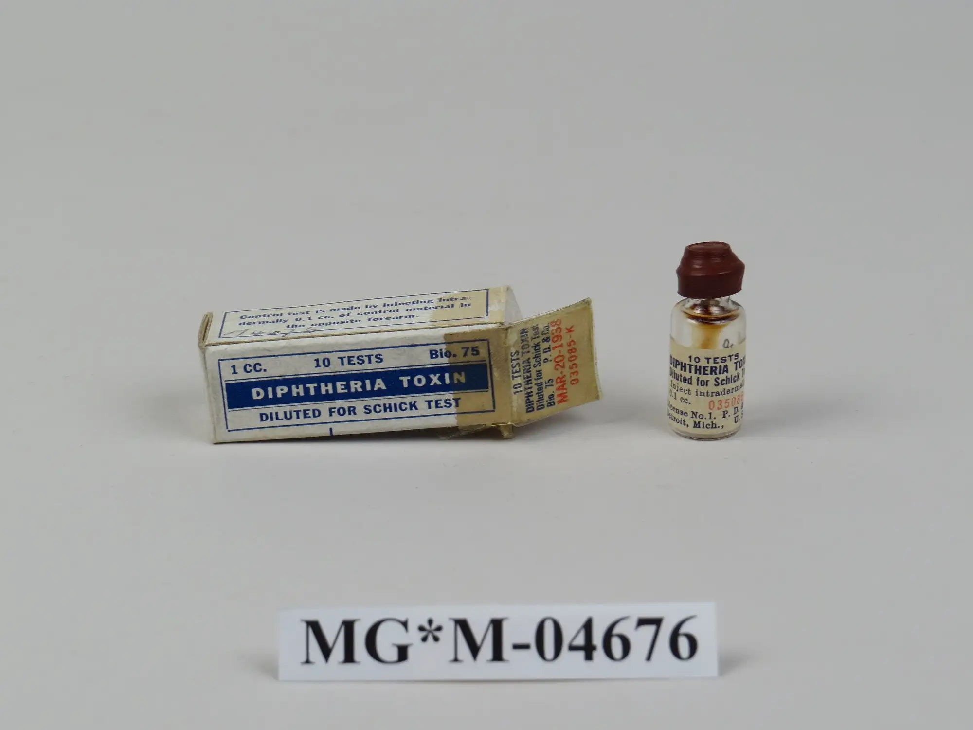 白喉毒素用于锡克试验