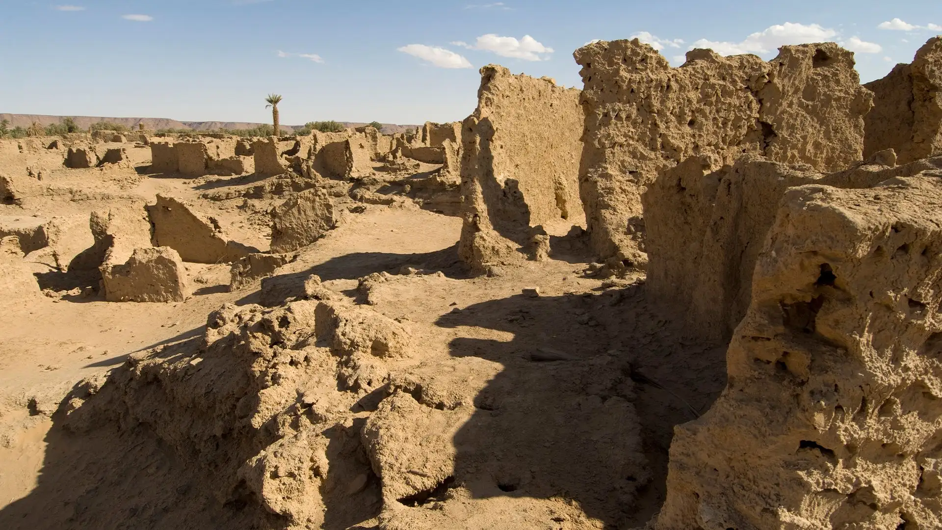 加拉曼特沙漠堡垒遗迹