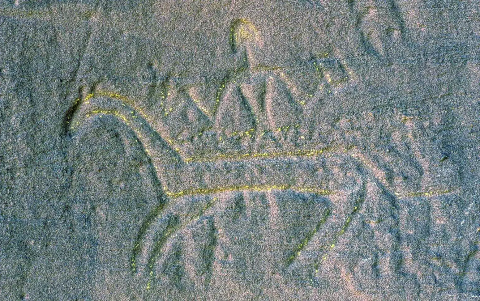 加拉曼特骑兵岩刻