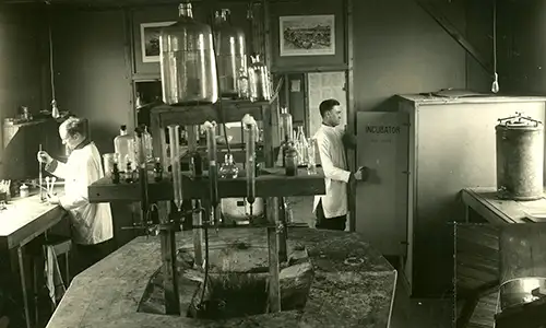 一战时期的厌氧菌培养装置