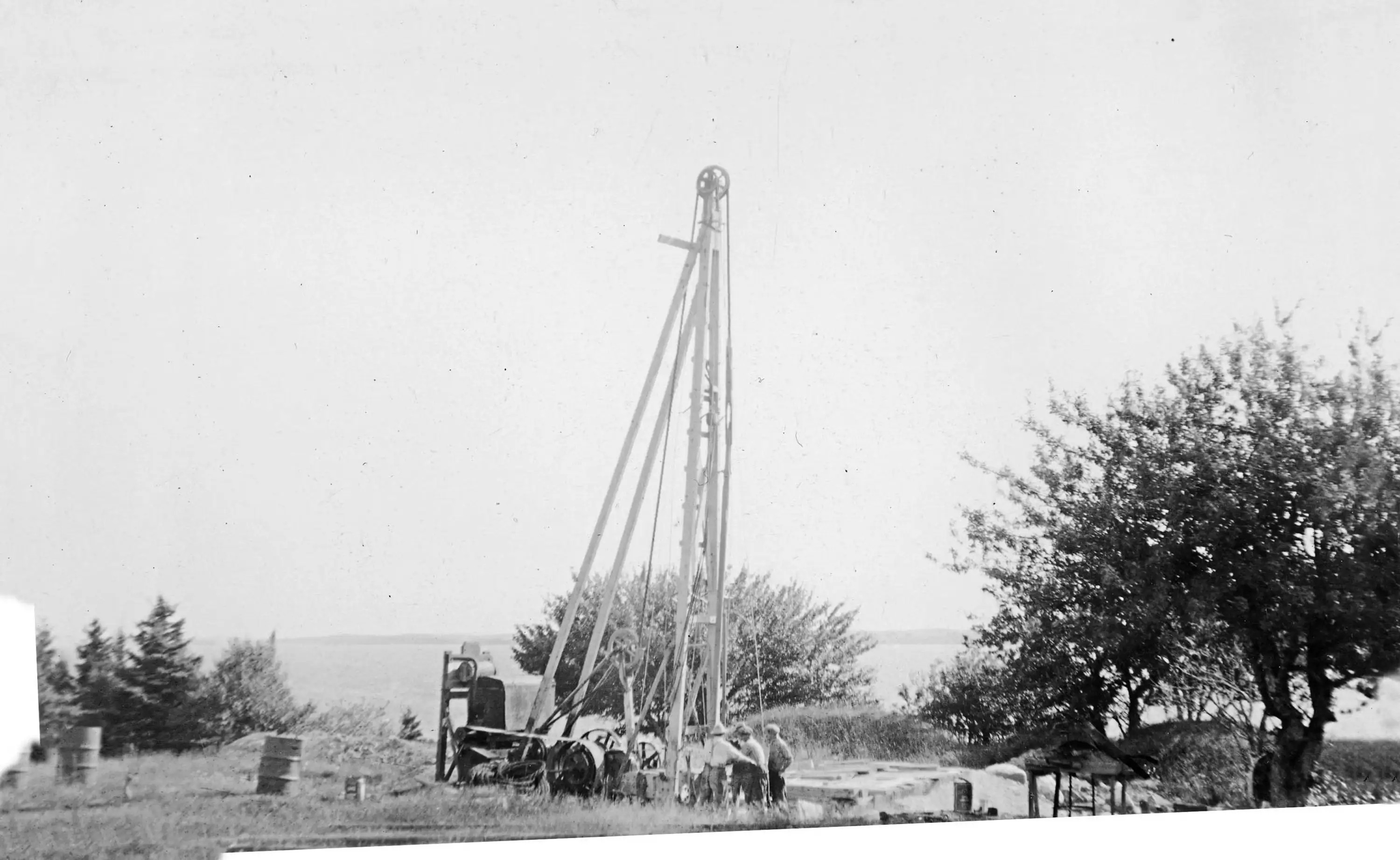 橡树岛连接大陆的堤道