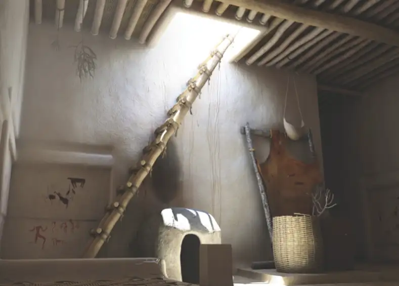 卡塔胡由克室内3D模型