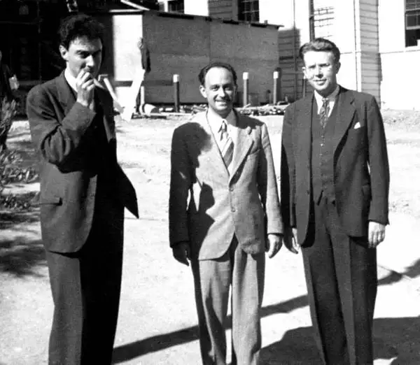 Oppenheimer, Fermi, and Lawrence