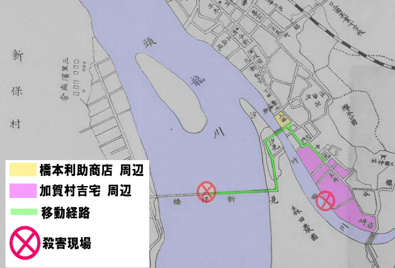 案件地点详细地图