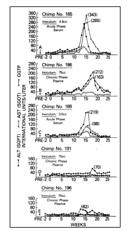 黑猩猩实验数据证实病毒感染