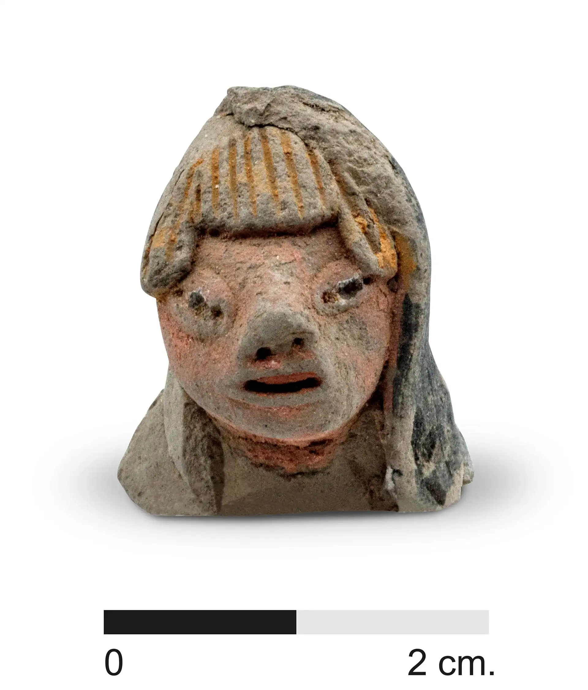 维查马遗址出土的雕像