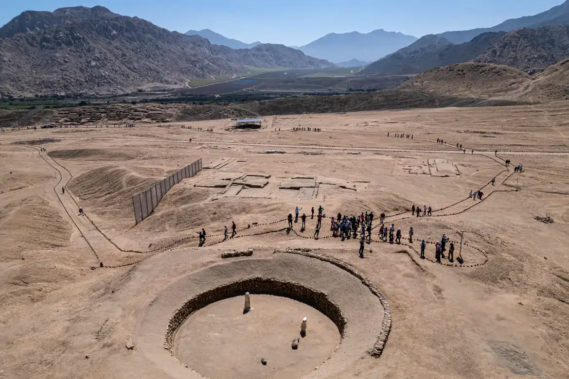 佩尼科遗址的建筑遗迹