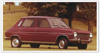 Simca 1100汽车，与梅希诺一家驾驶的同款车型