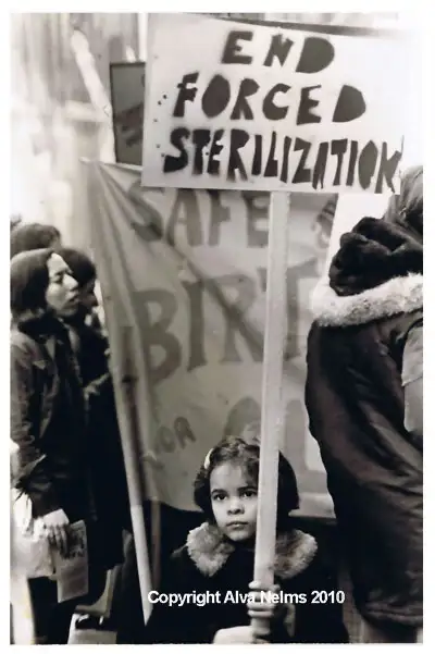 反对强制绝育抗议活动