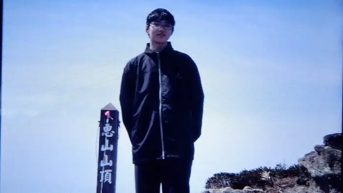 佐藤晶失踪当日在惠山山顶拍摄的最后照片