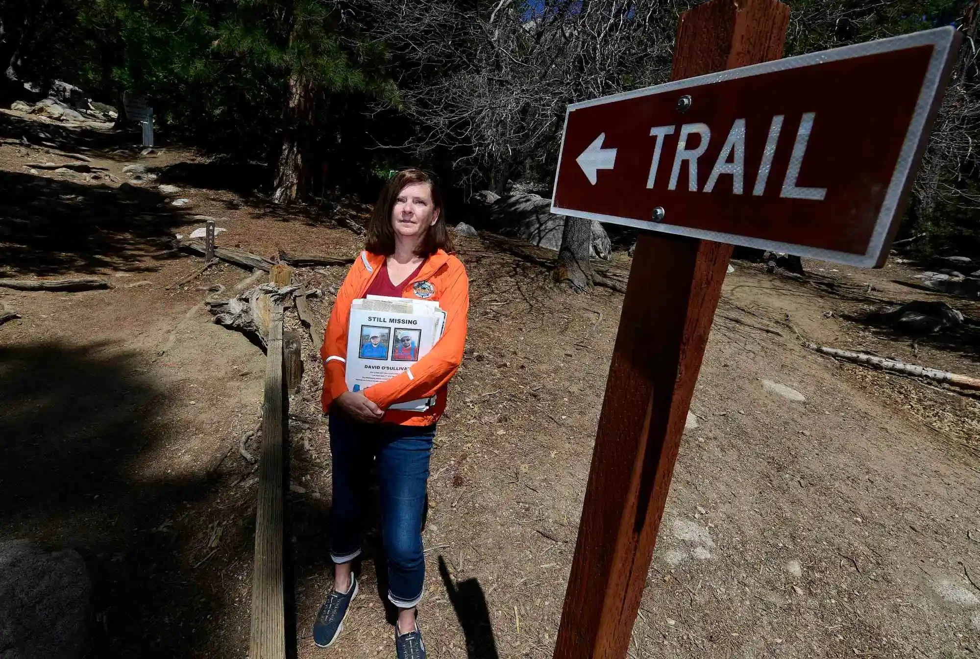 Cathy Tarr at Devil&rsquo;s Slide Trailhead