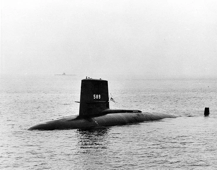 USS Scorpion核潜艇，1968年5月失踪