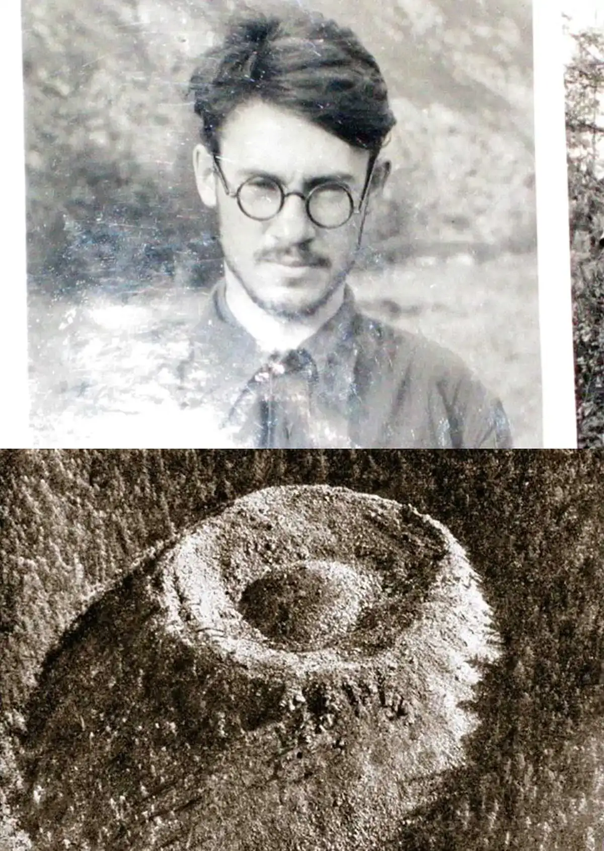 帕托姆斯基陨石坑俯瞰