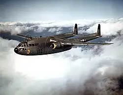 C-119运输机,LAC行动中用于播撒化学微粒的主要机型