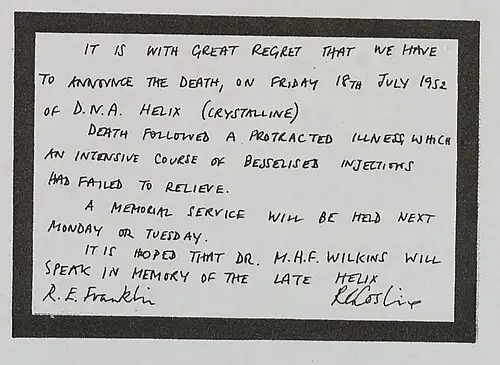 富兰克林的纪念卡片