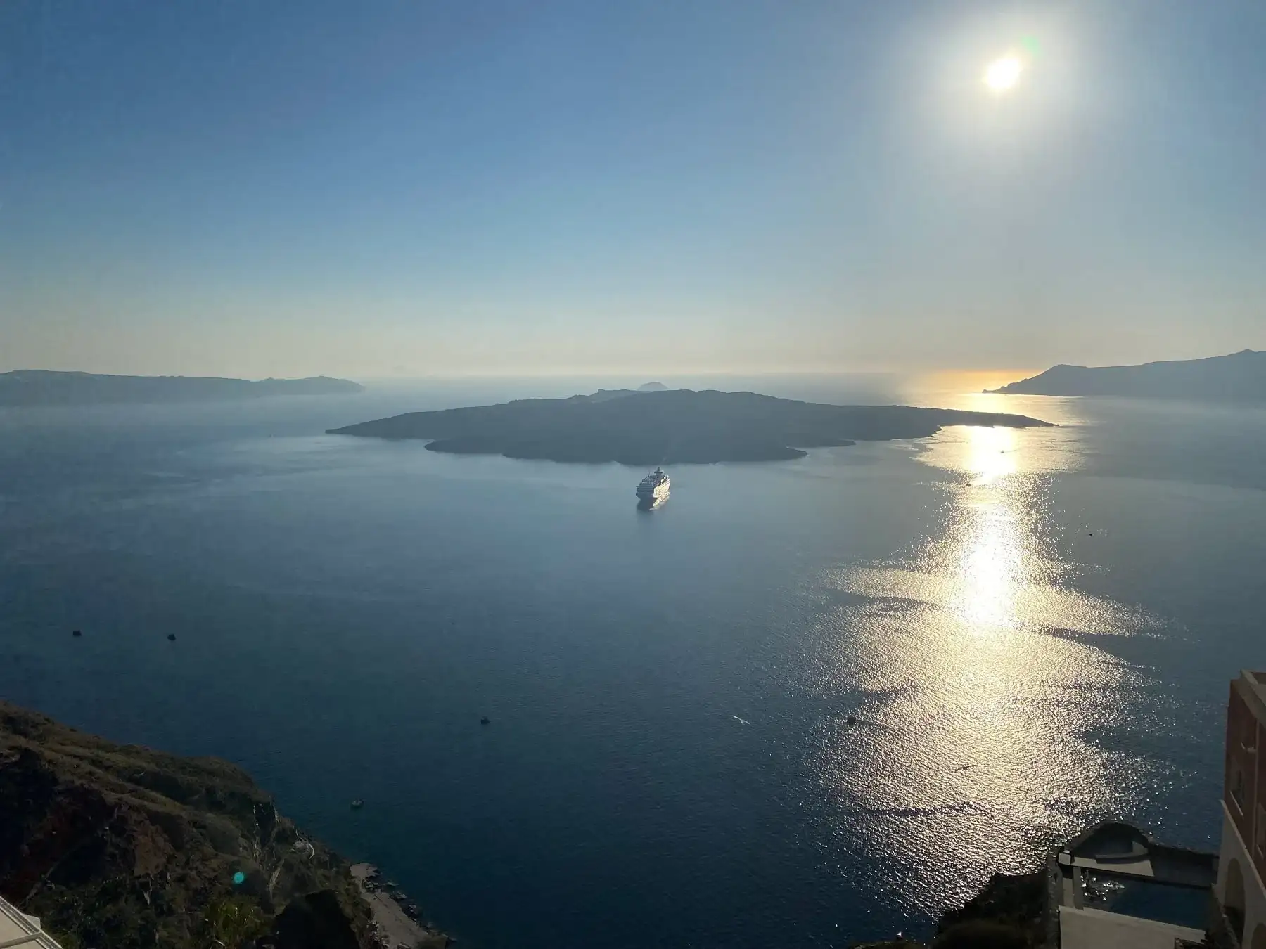 圣托里尼火山口