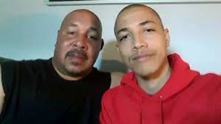 Terrence Woods Jr. and his father