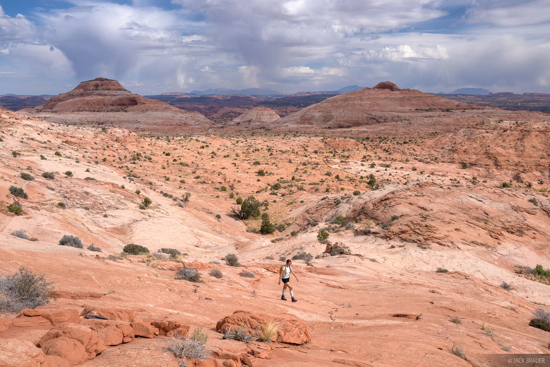 犹他州Escalante峡谷的壮丽景观