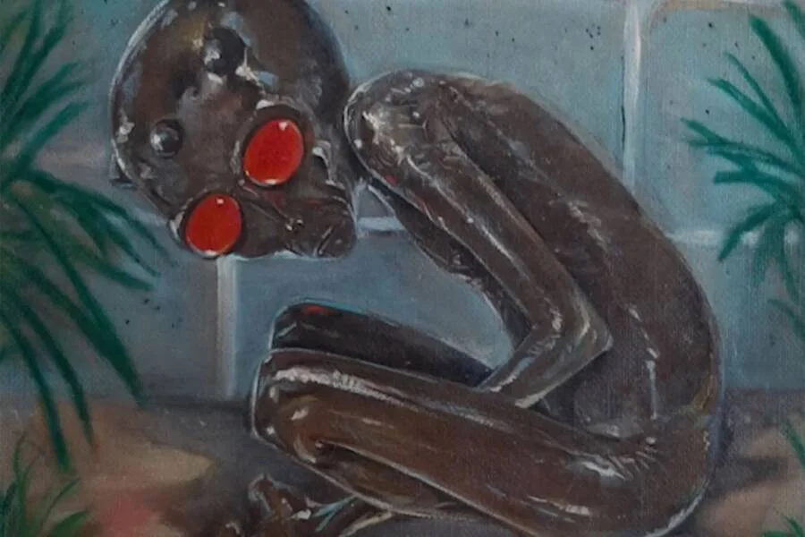 外星生物艺术渲染