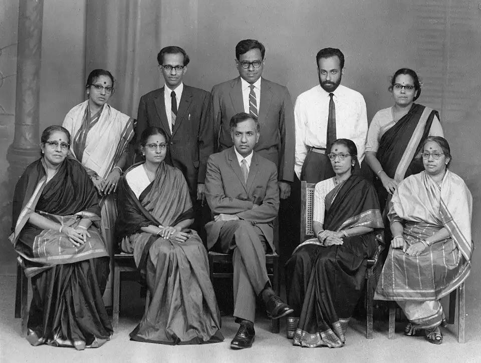 钱德拉塞卡与家人