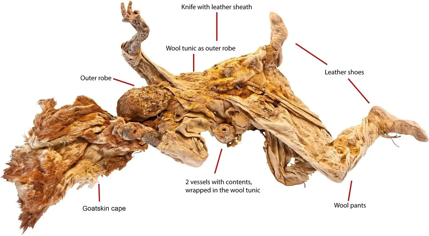 盐人4号的遗体，一位在恐惧中凝固了两千四百年的少年矿工