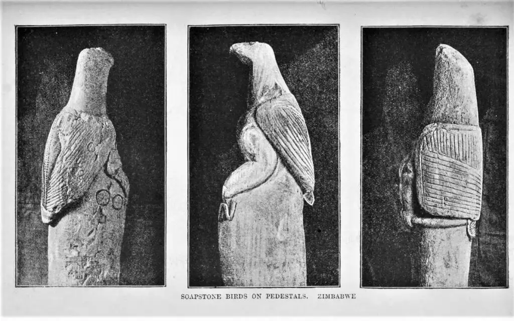 历史插图：津巴布韦鸟
