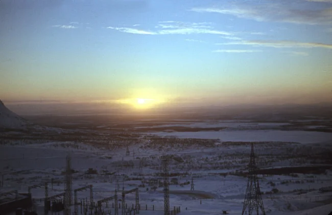 从直升机上俯瞰奇夫鲁艾山谷，1973年2月2日