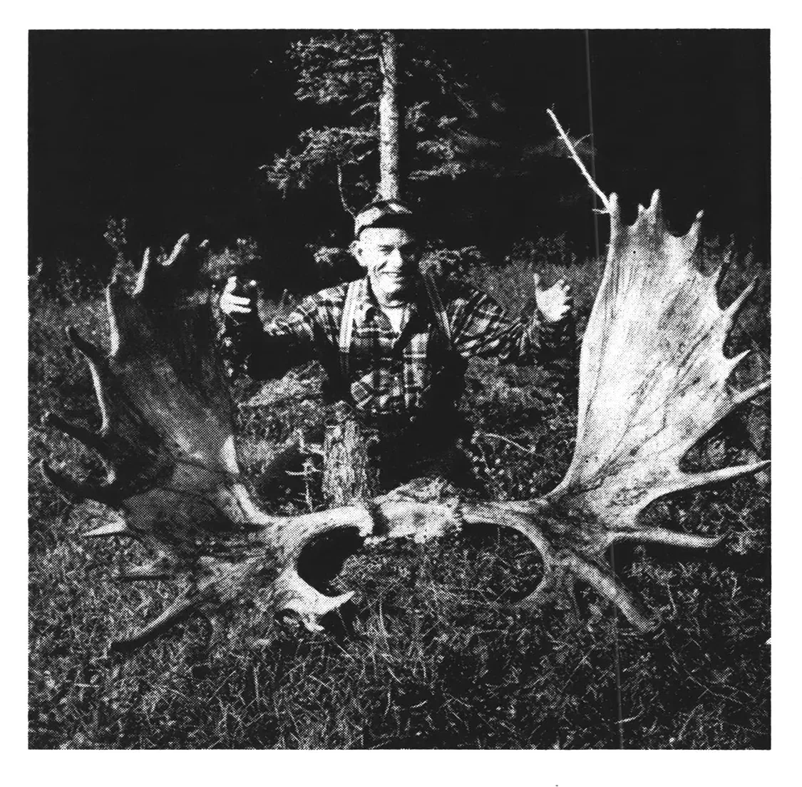 猎人在育空荒野