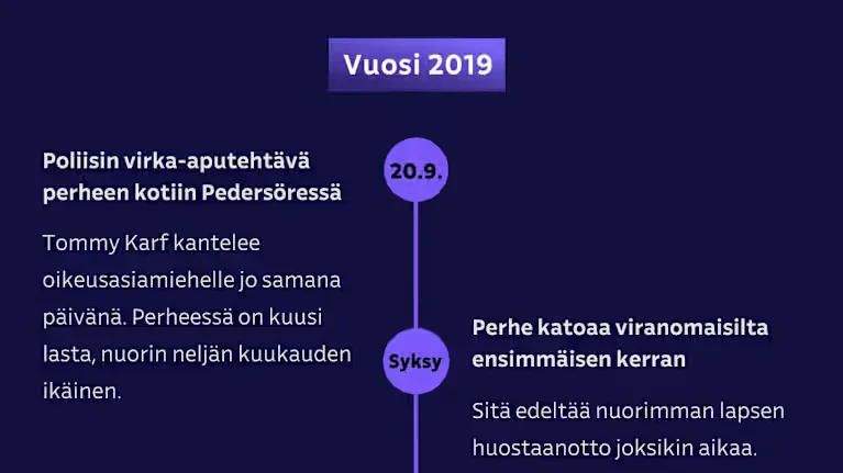 家庭事件时间线图