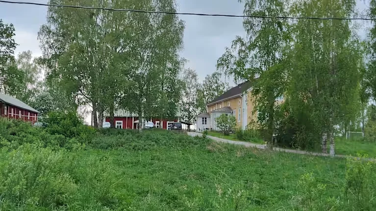 Pedersöre地区的乡村景色