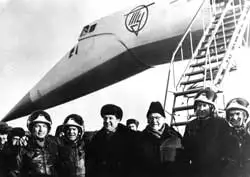 图波列夫父子与首飞机组