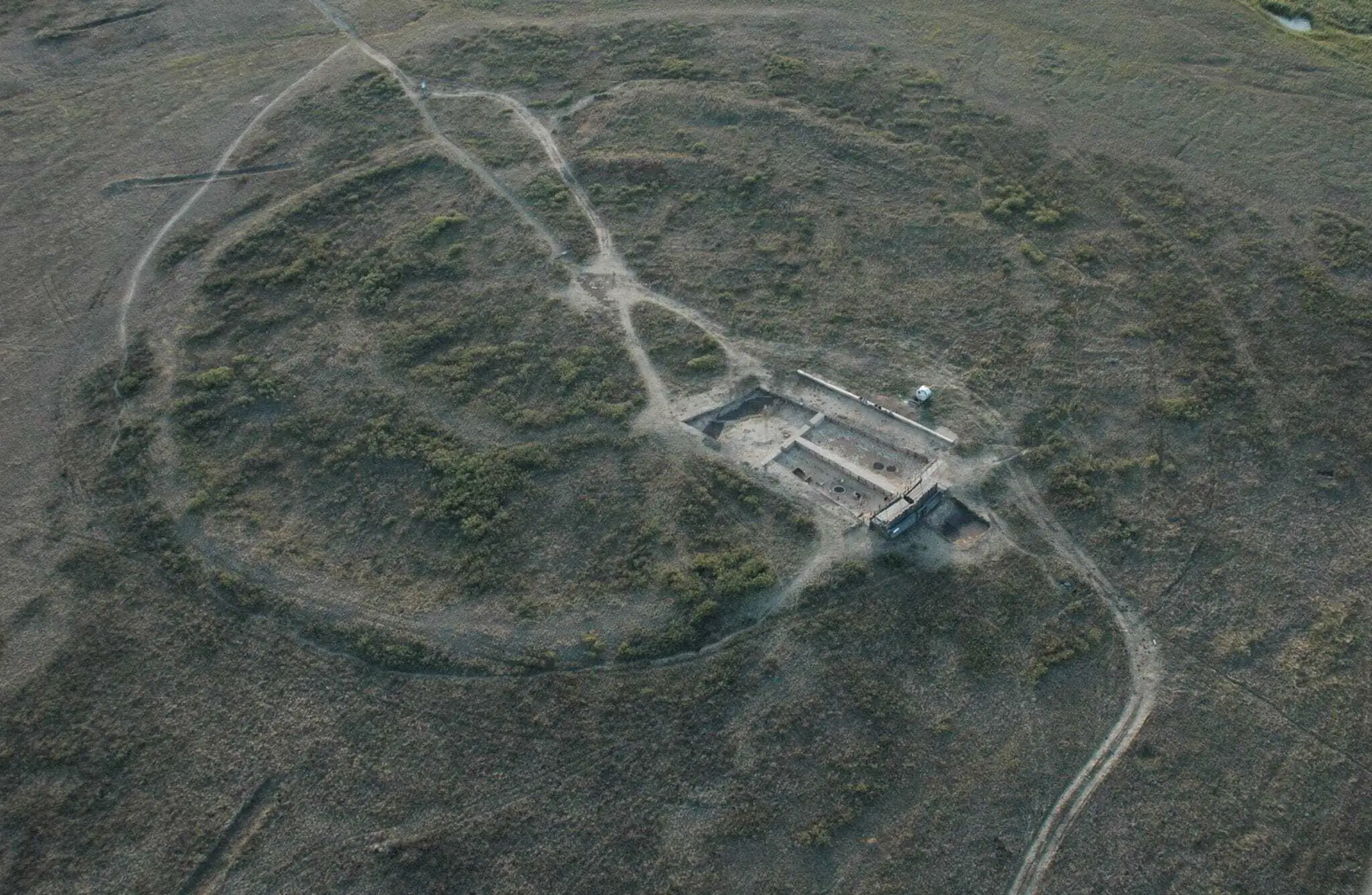 阿尔卡伊姆航拍图