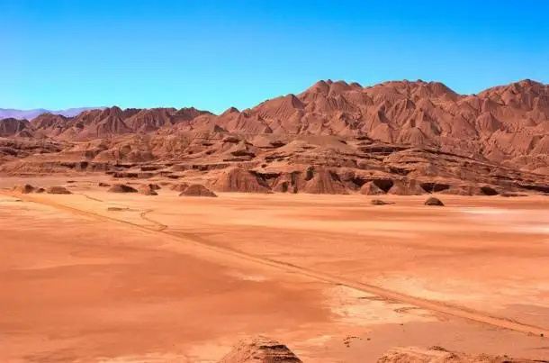 阿塔卡马沙漠景观