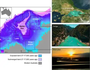 Previous ice age landscapes of the northwest continental shelf of Australia