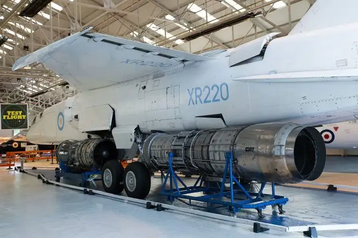 今天保存在博物馆中的TSR-2