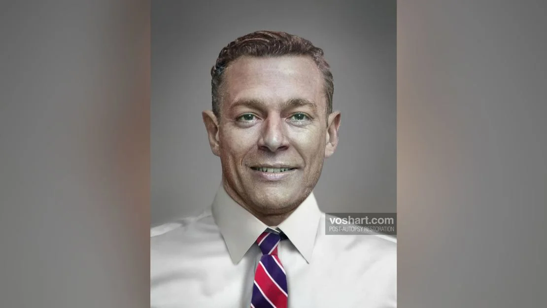 法医VR专家Daniel Voshart创建的萨默顿人视觉重建