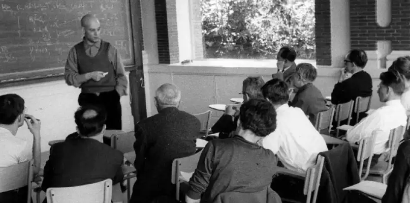 格罗滕迪克在IHES讲课,1960年代