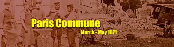 1871年巴黎公社期间蒙马特高地的街垒