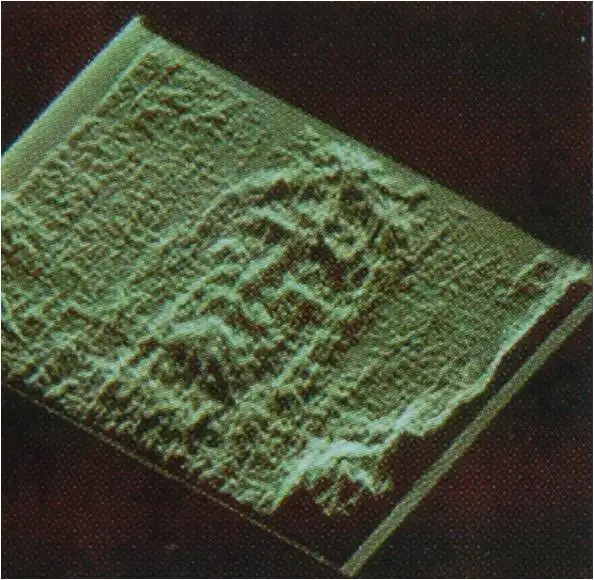 VP-8分析显示的裹尸布面部图像