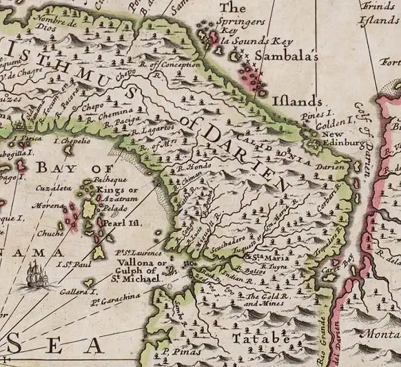 达连计划的历史地图