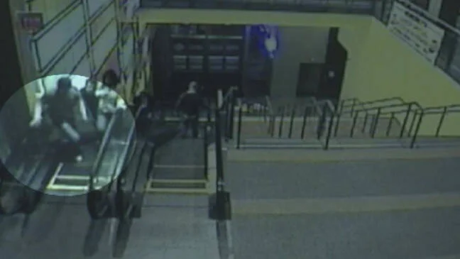 监控录像拍下的布莱恩·谢弗最后画面