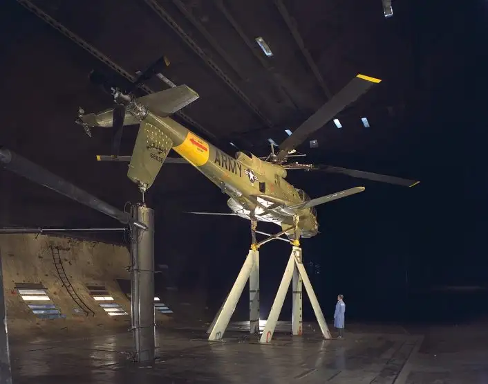 AH-56夏延直升机风洞测试