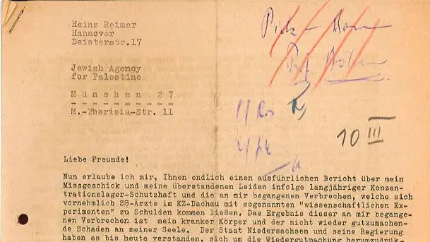 达豪实验幸存者海因茨·雷默的证词档案