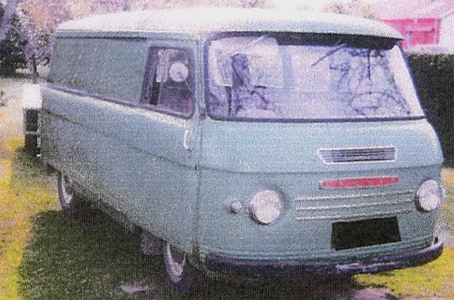 Green Commer van