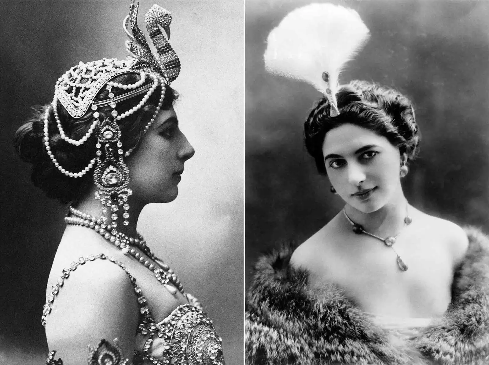 玛塔·哈里职业生涯后期的照片，评论家开始批评她的表演只是"廉价的展示主义"