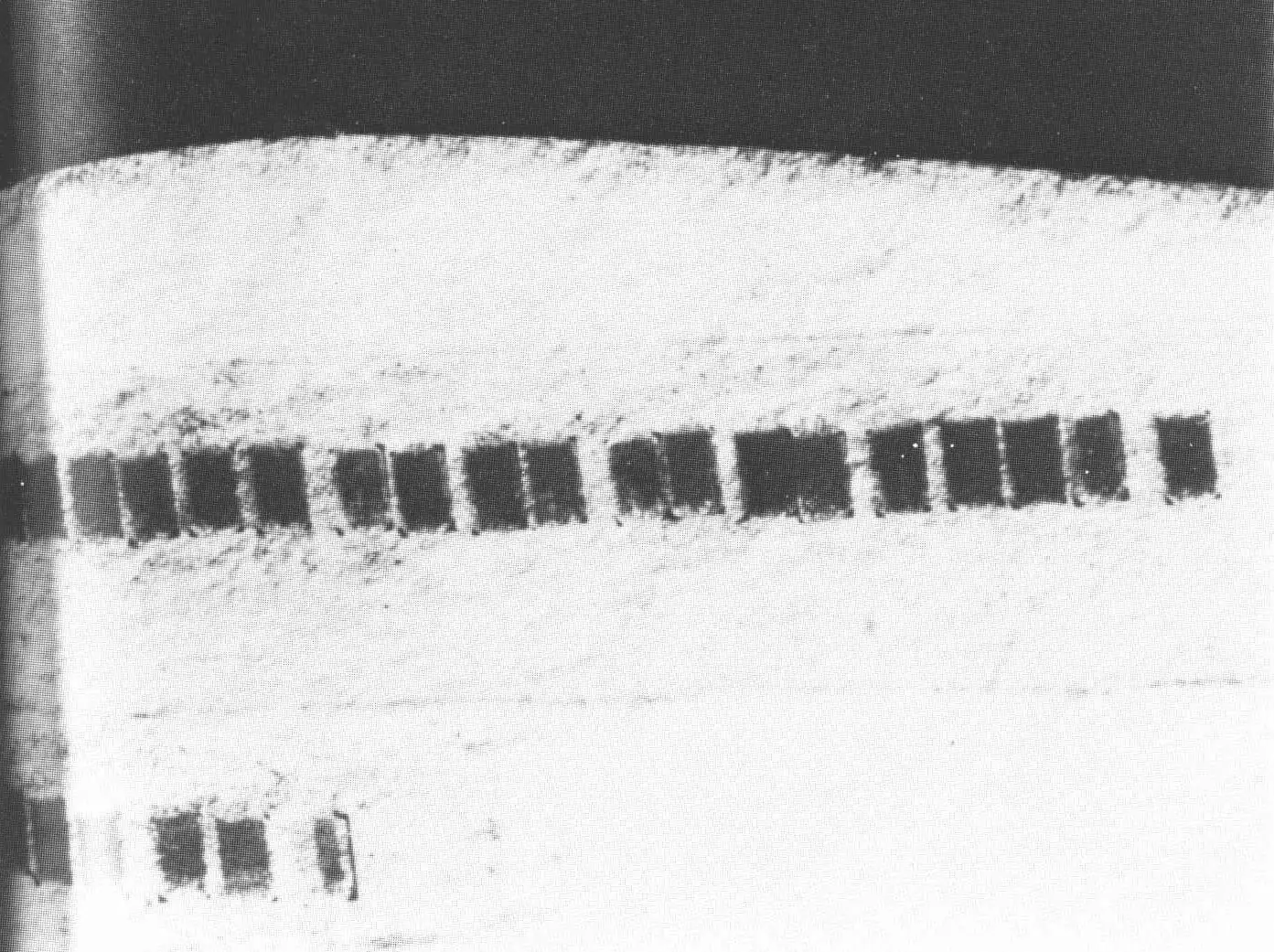 德国间谍使用的微型胶片技术，可以将整页文件缩小到针尖大小