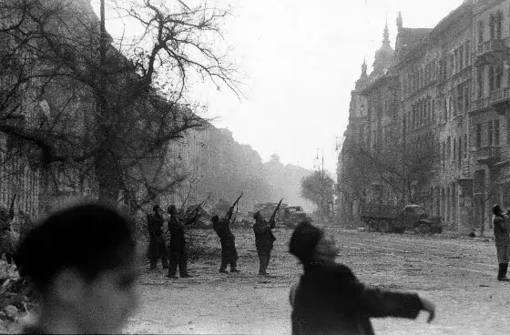 革命者射击苏联飞机