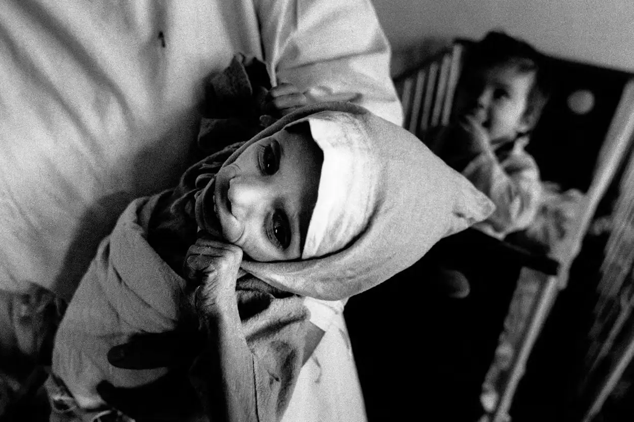 1990年布加勒斯特Victor Babes医院内的艾滋病患儿