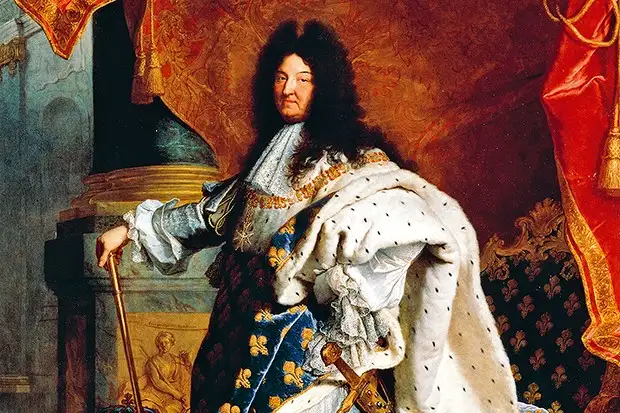 路易十四肖像,由亚森特·里戈于1701年绘制