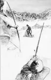 奥茨冰人死亡过程重建图